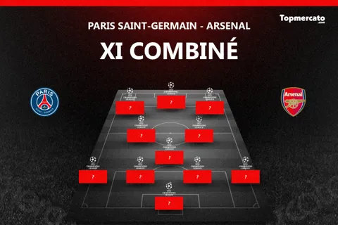 PSG – Arsenal : le XI combiné de la finale de la Ligue des champions… Qui place le plus de joueurs ?