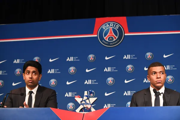 Nasser Al-Khelaïfi, Kylian Mbappé PSG