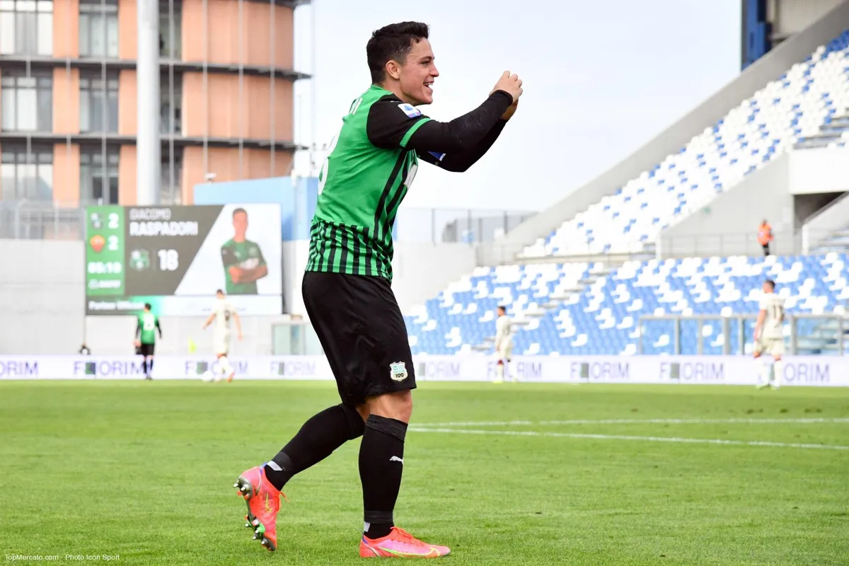 Giacomo Raspadori, Sassuolo AS Rome