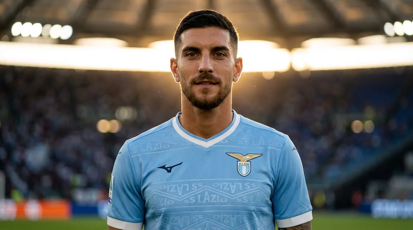 Lorenzo Pellegrini SS Lazio - Nano Banana Pro (IA)