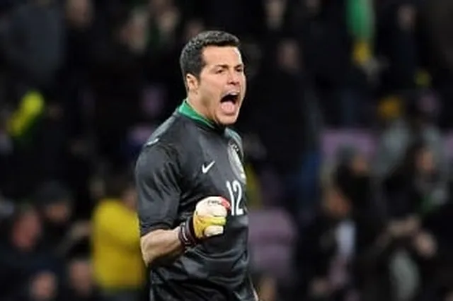 Sortie de vestiaires… Julio Cesar