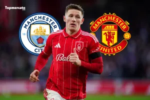 Mercato – “Moitié bleue ou moitié rouge”, le derby de Manchester pour Elliot Anderson tarde à rendre son verdict !