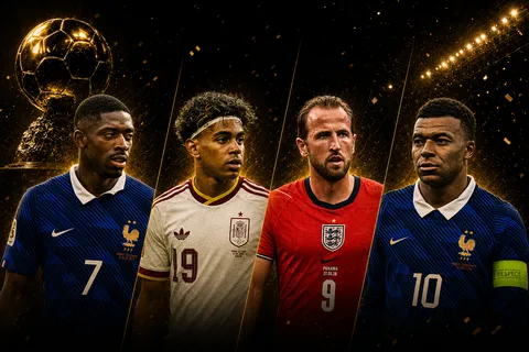 Le Top 10 des favoris du Ballon d’Or 2026