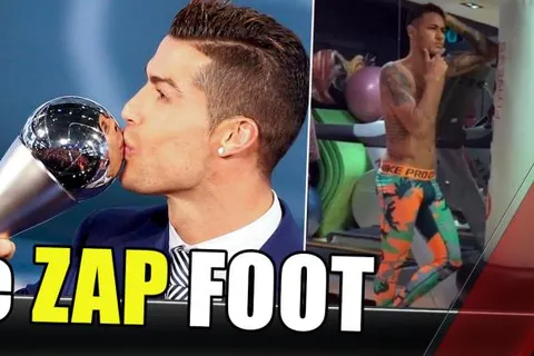 RONALDO The Best, le but de MESSI, NEYMAR à la muscu… le ZAP FOOT
