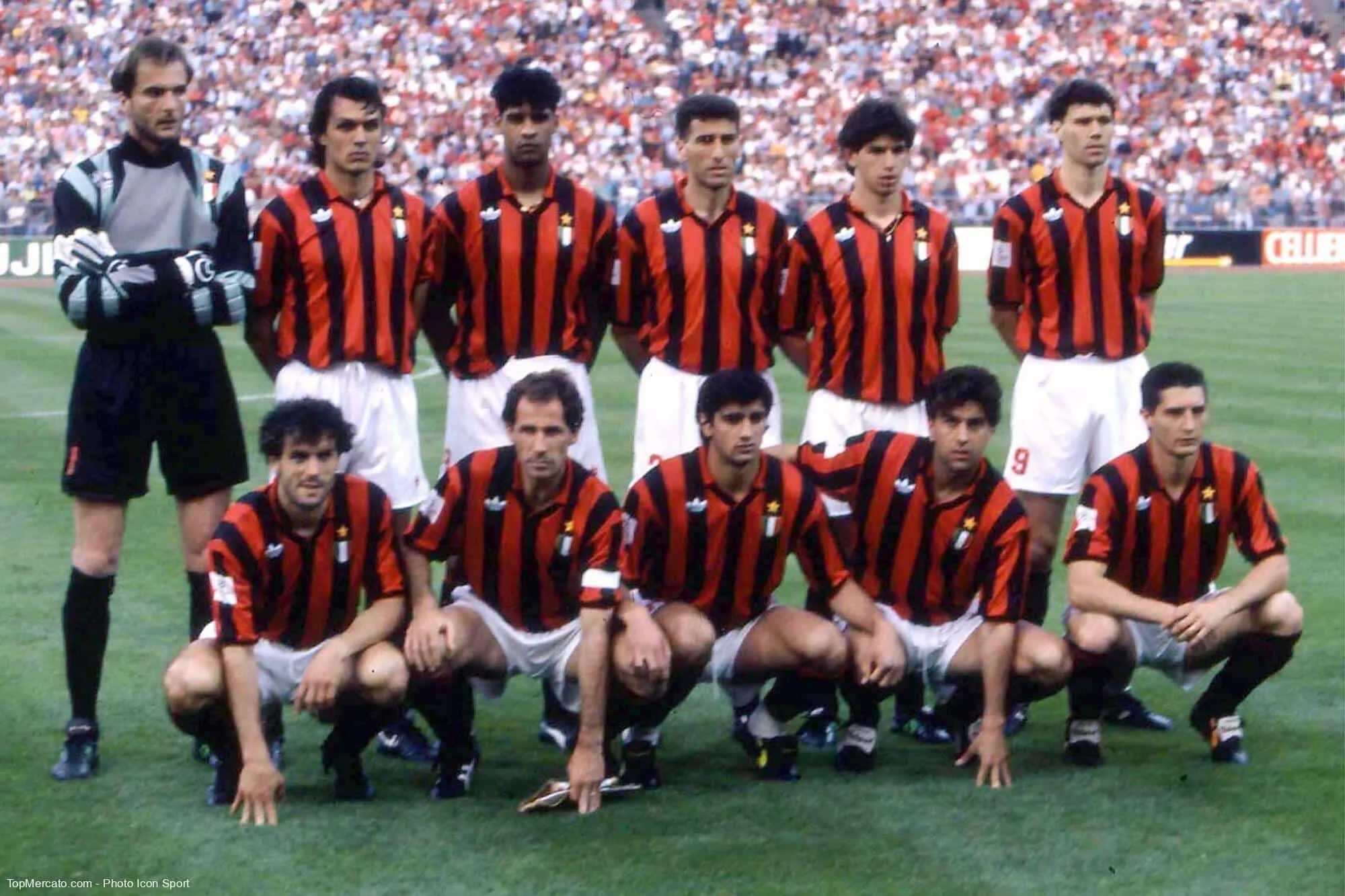 Qui était l’entraîneur de l’AC Milan lors de la finale perdue contre l’OM ?