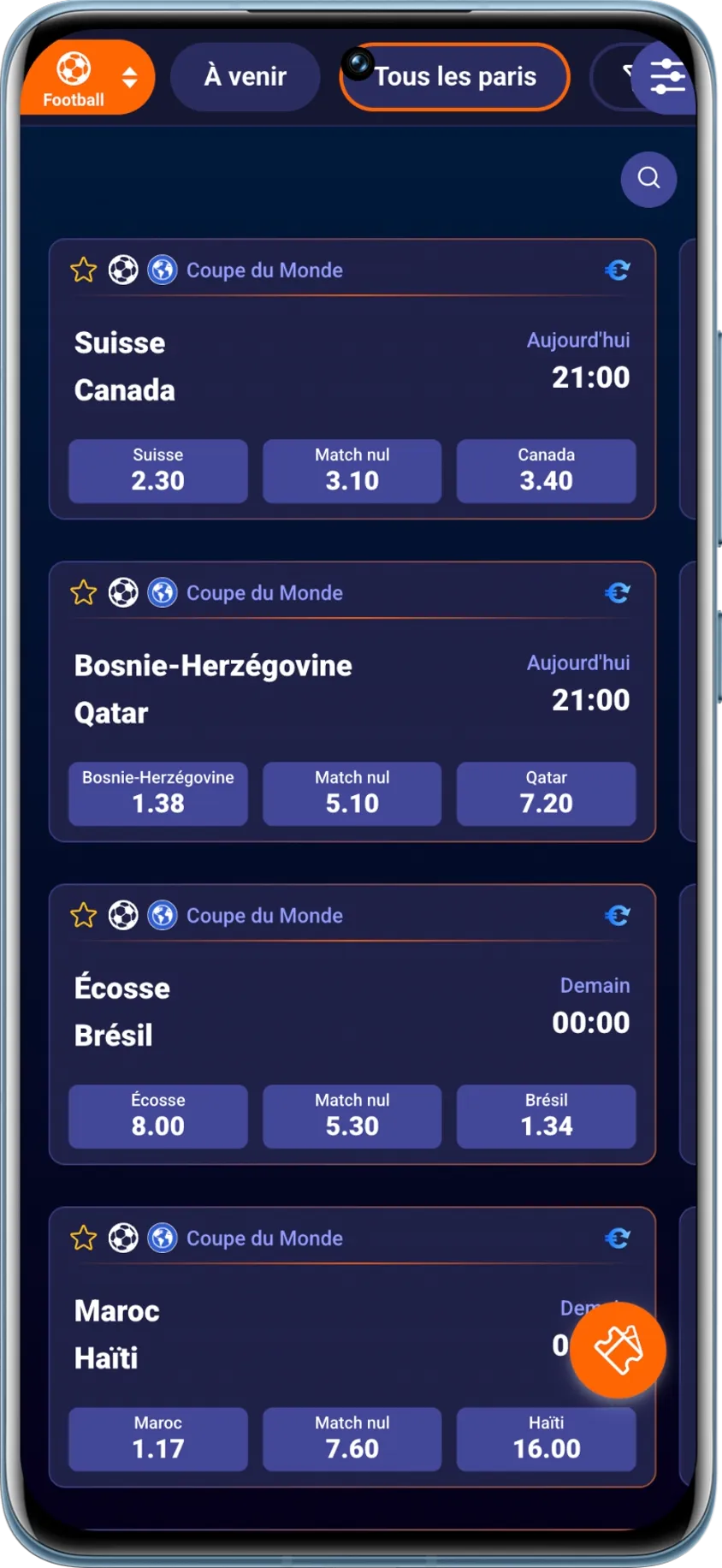 Betsson, le seul bonus sans dépôt en France