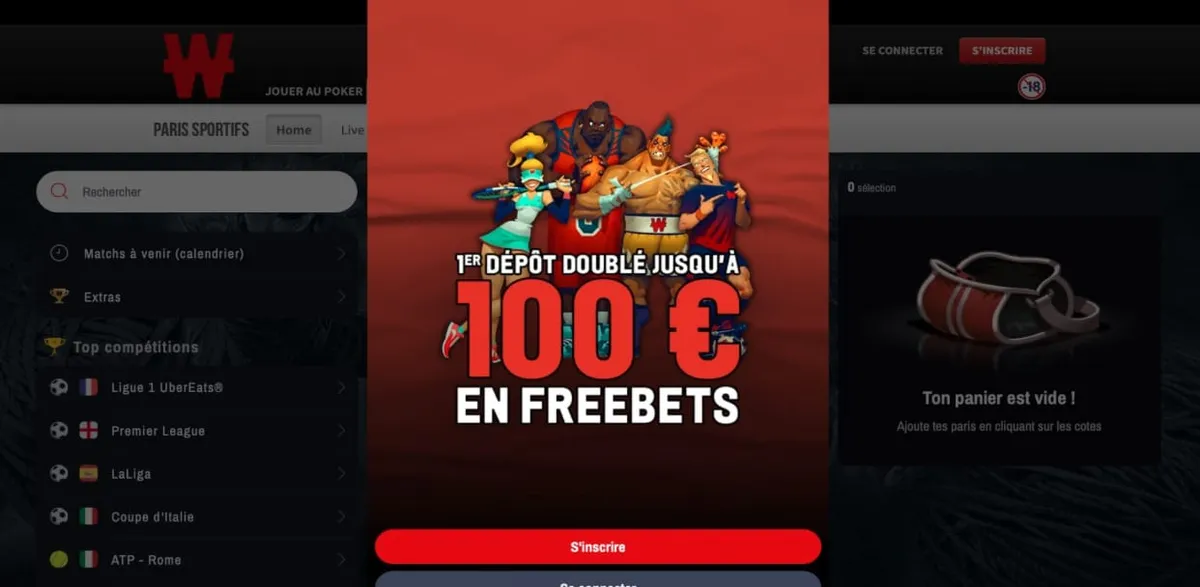 Bonus Winamax Euro 2024
