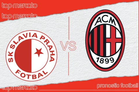 Pronostic Slavia Prague – AC Milan et meilleures cotes à jouer