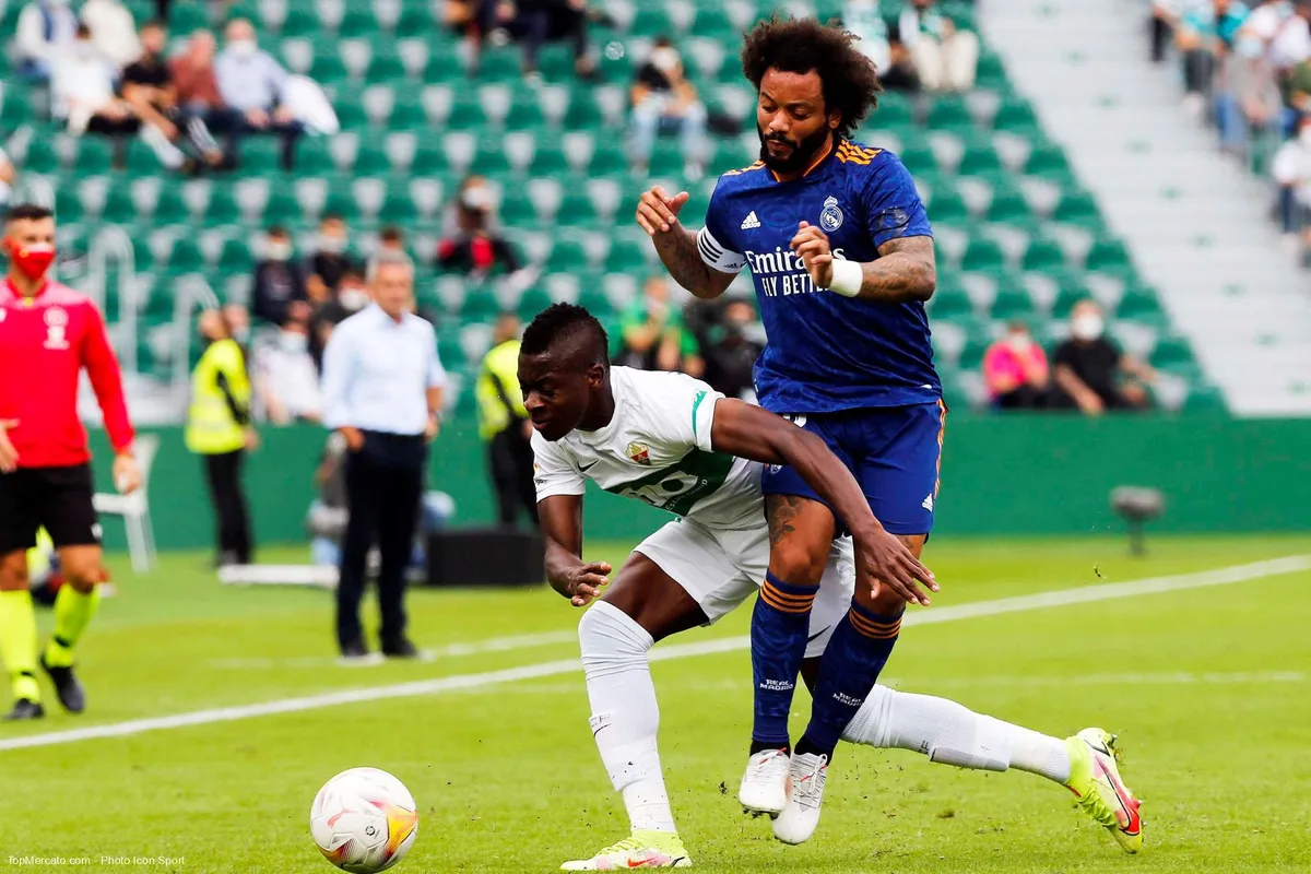 Marcelo, match Elche-Real Madrid
