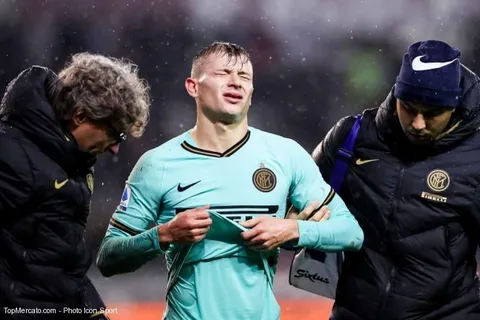 Inter Milan : une sérieuse blessure au genou pour Barella