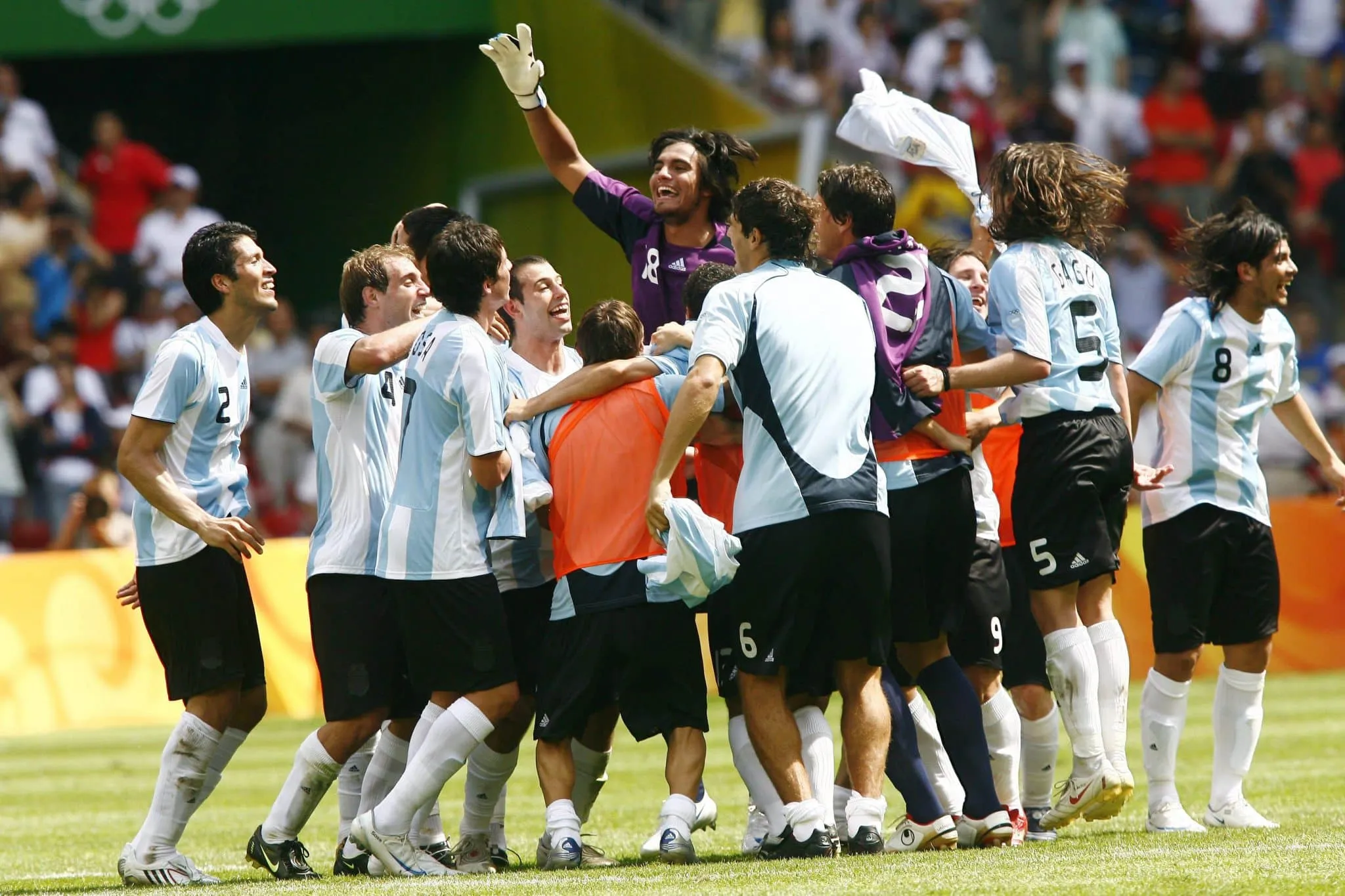 Laquelle de ces stars n’a PAS gagné les JO 2008 avec l’Argentine ?