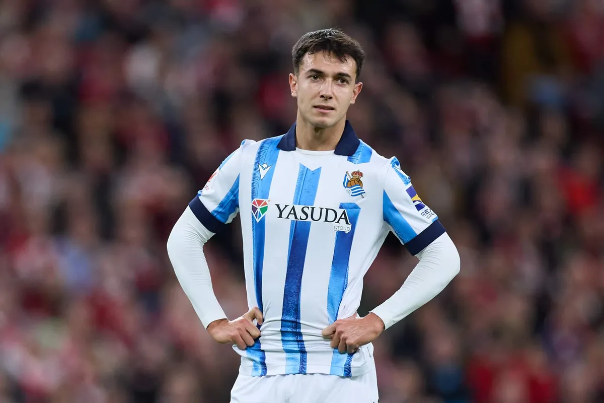 Martin Zubimendi Real Sociedad