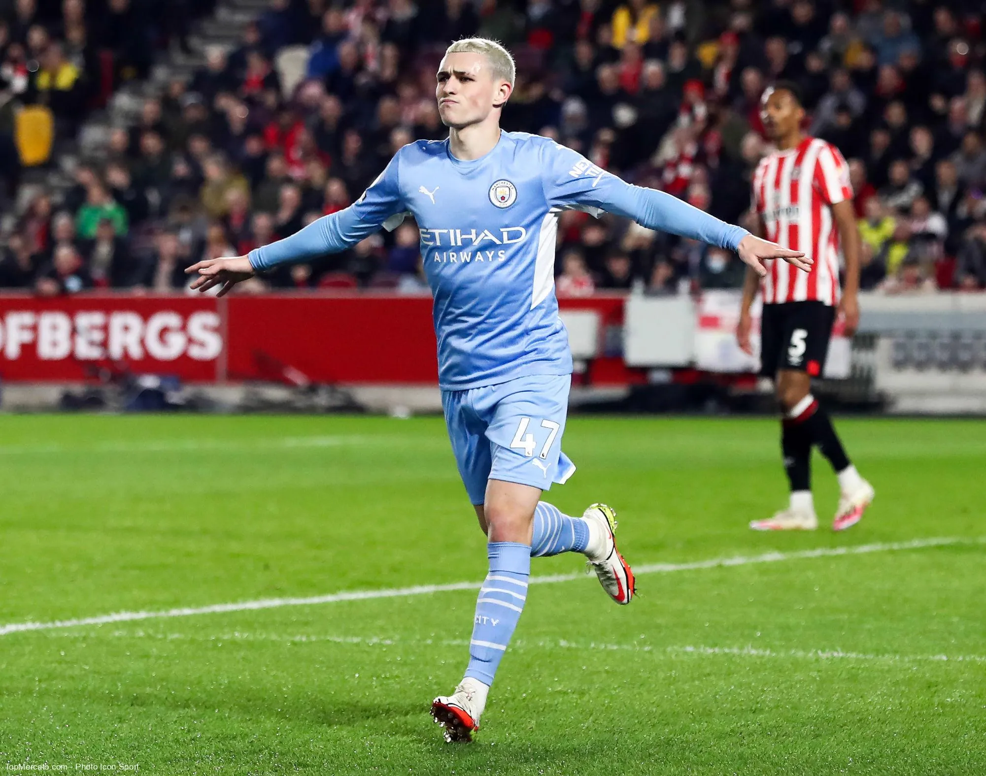 Phil Foden, match Brentford-Manchester City