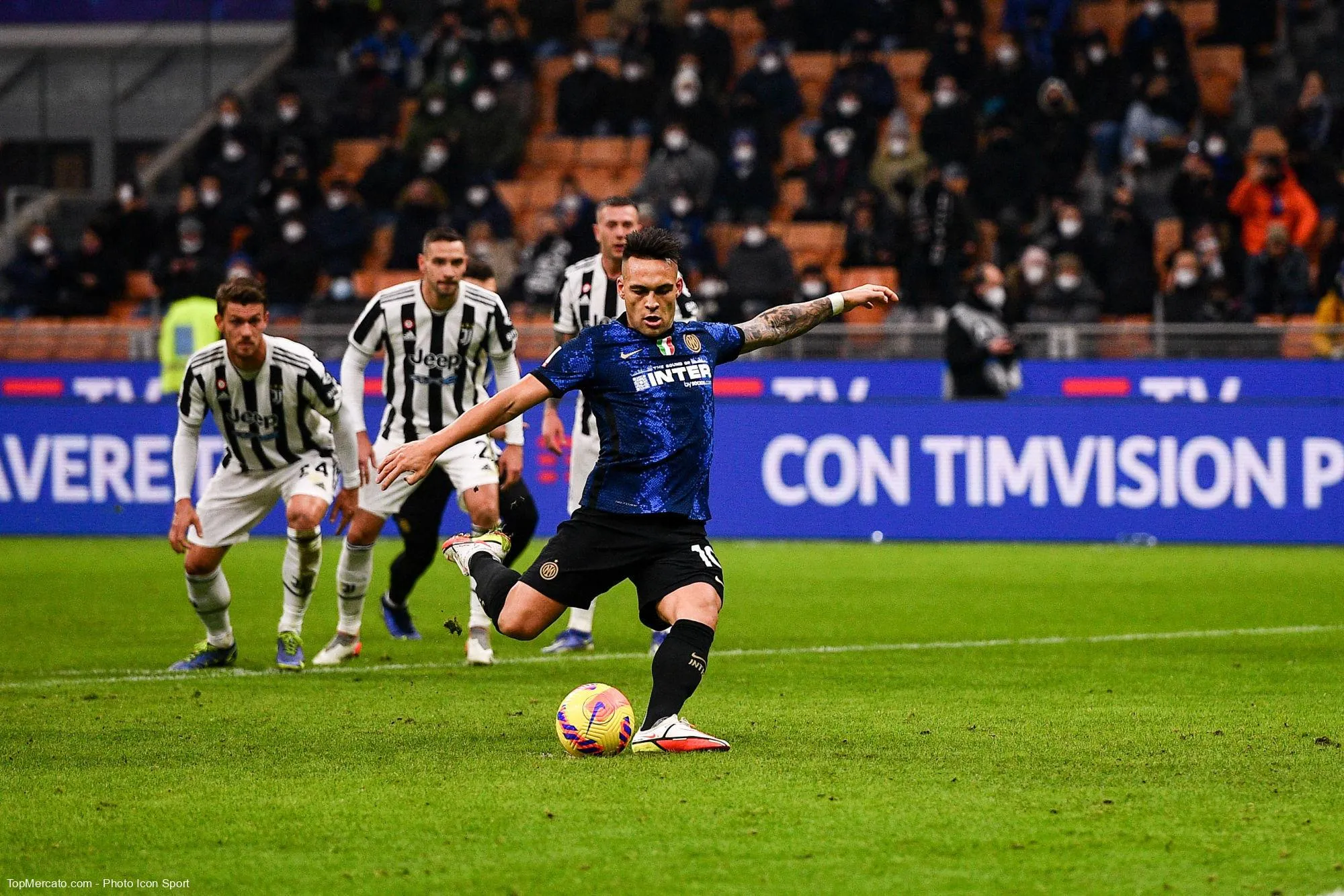 Lautaro Martinez, match Inter Milan-Juventus Turin