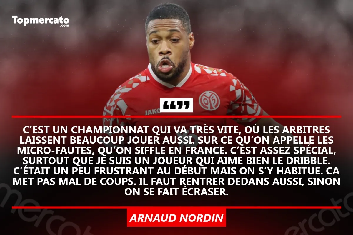 Arnaud Nordin, Mayence
