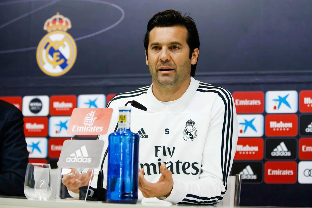 Santiago Solari Real Madrid