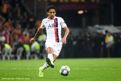 PSG : Marquinhos salue le penalty donné à Cavani