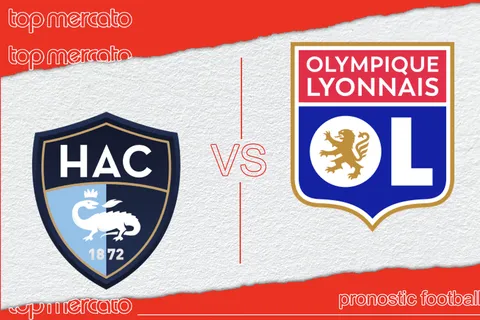 Pronostic Le Havre – OL et meilleures cotes à jouer