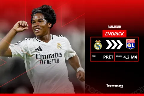Mercato Real Madrid : l’OL s’invite en force dans le dossier Endrick