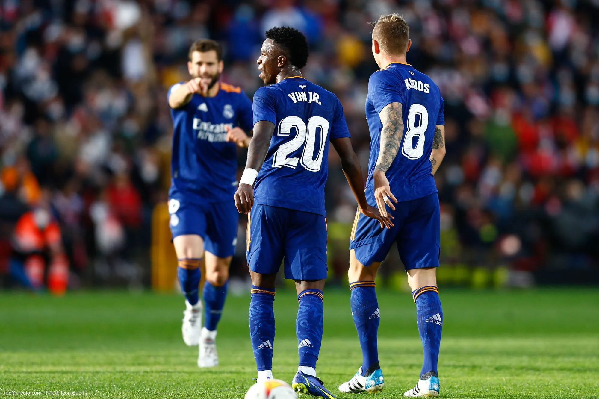 Vinicius Junior Toni Kroos Real Madrid