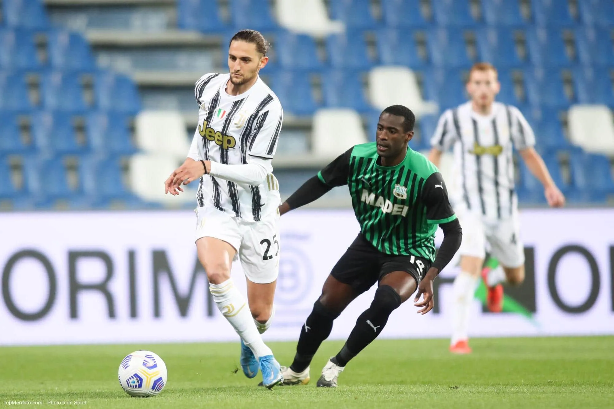 Adrien Rabiot, Sassuolo-Juve