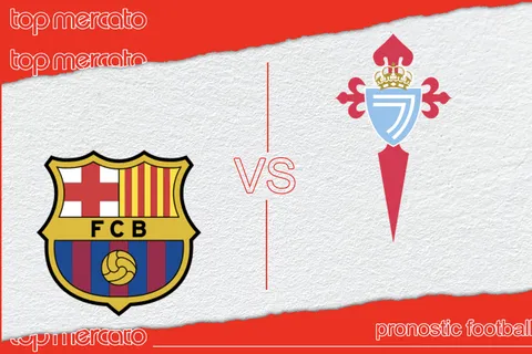 Pronostic FC Barcelone – Celta Vigo (Liga) et meilleures cotes à jouer