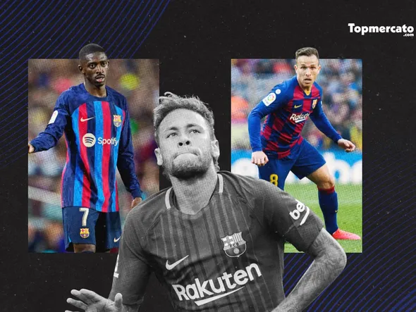 Mercato Barça : le top 10 des ventes records de l’histoire de Barcelone