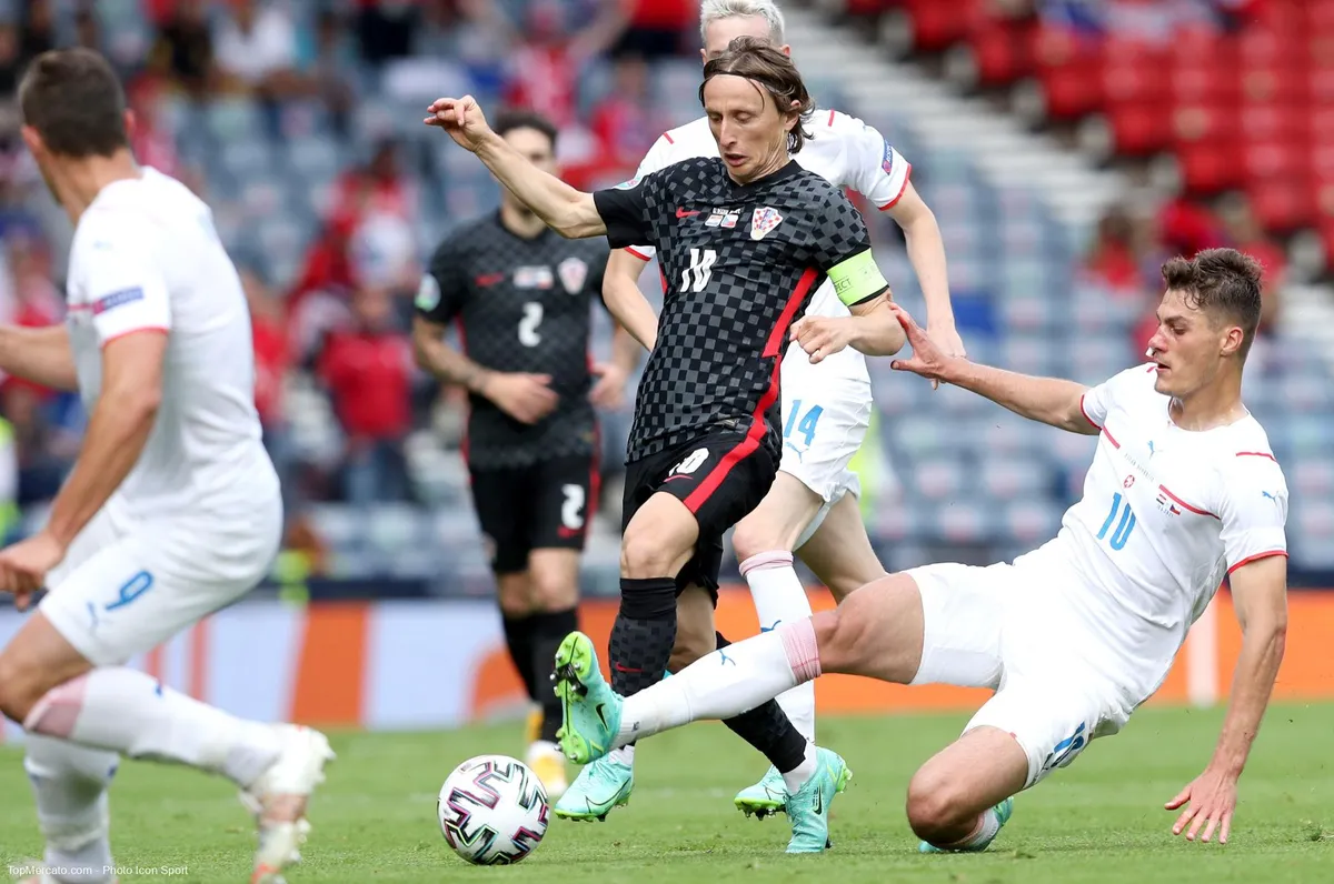 Luka Modric, Croatie-République Tchèque