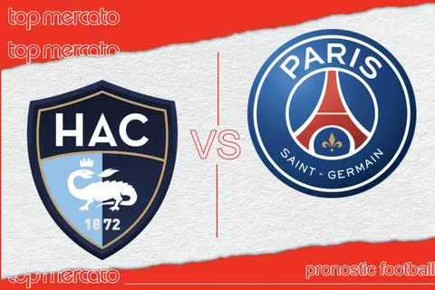 Pronostic Le Havre – PSG et meilleures cotes à jouer