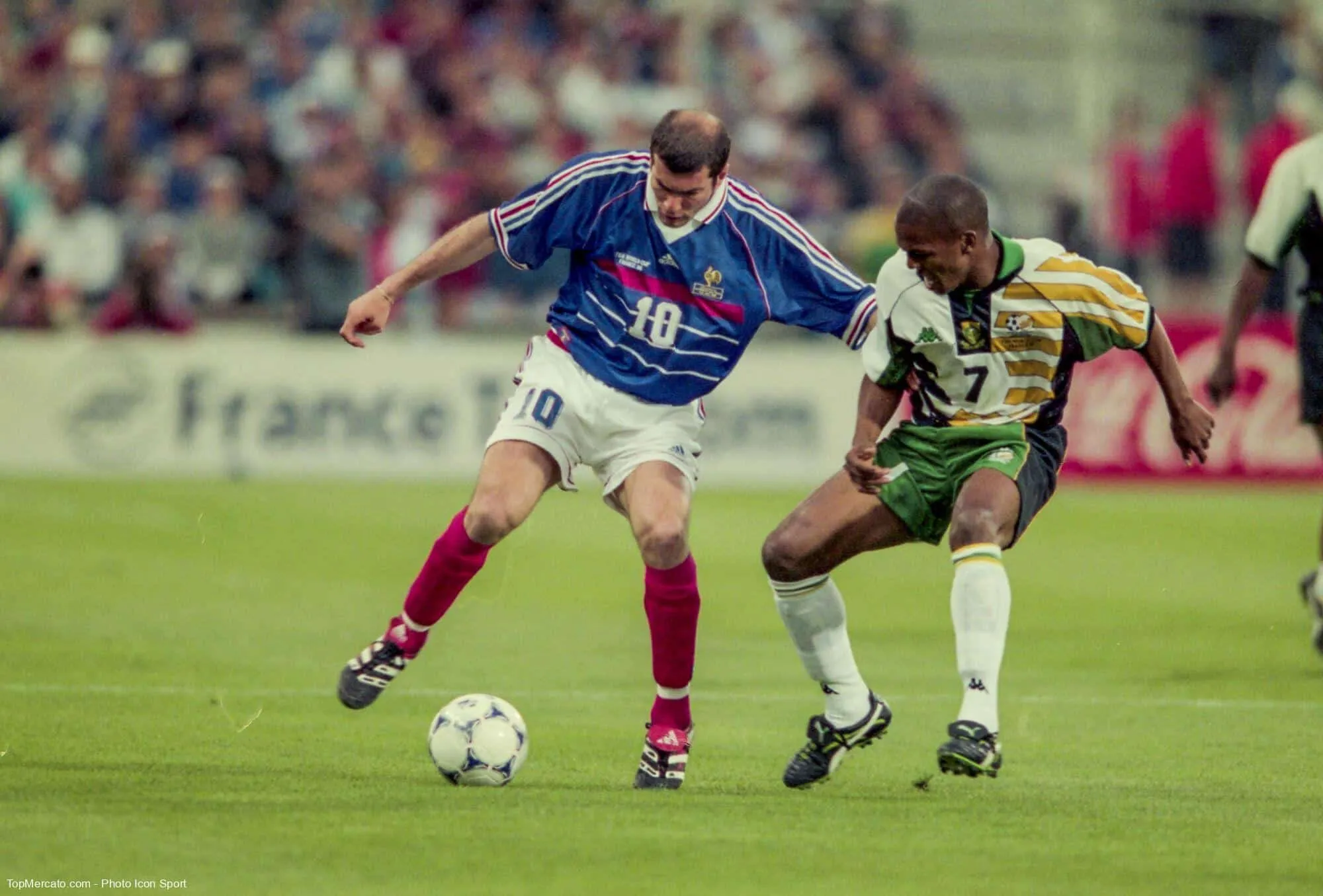 Quel Français a marqué le premier but des Bleus lors de la Coupe du monde 1998 ?