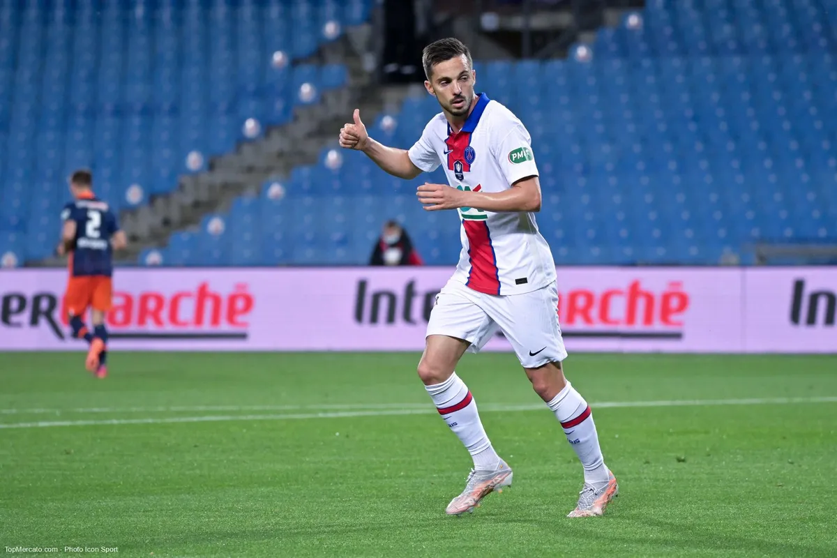 Pablo Sarabia, PSG Montpellier