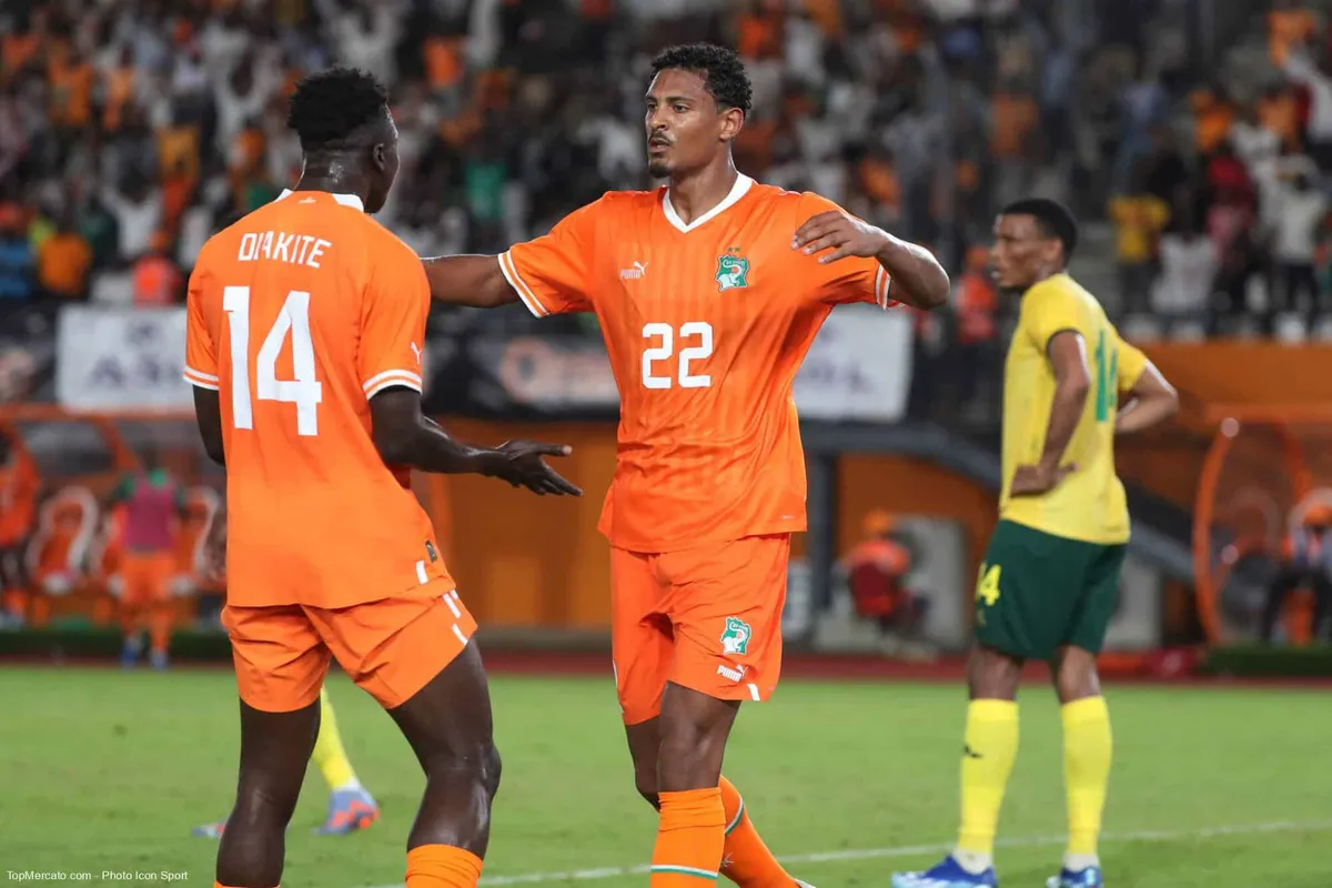 Sébastien Haller Côte d'Ivoire Afrique du Sud
