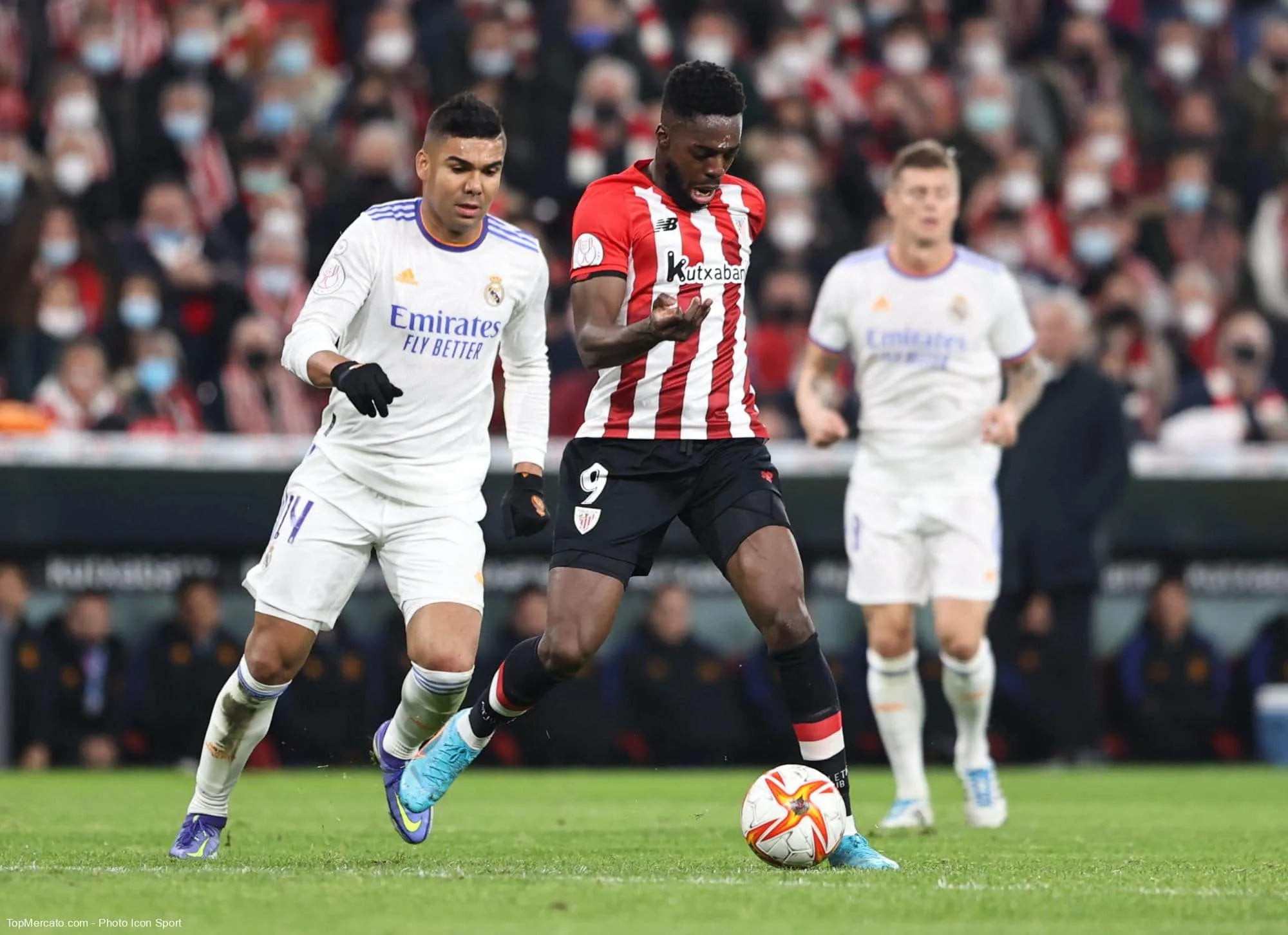 Inaki Williams, match Athletic Bilbao-Real Madrid