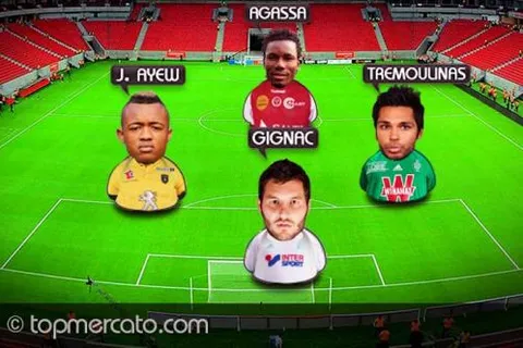 L’équipe-type de la 36e journée de Ligue 1