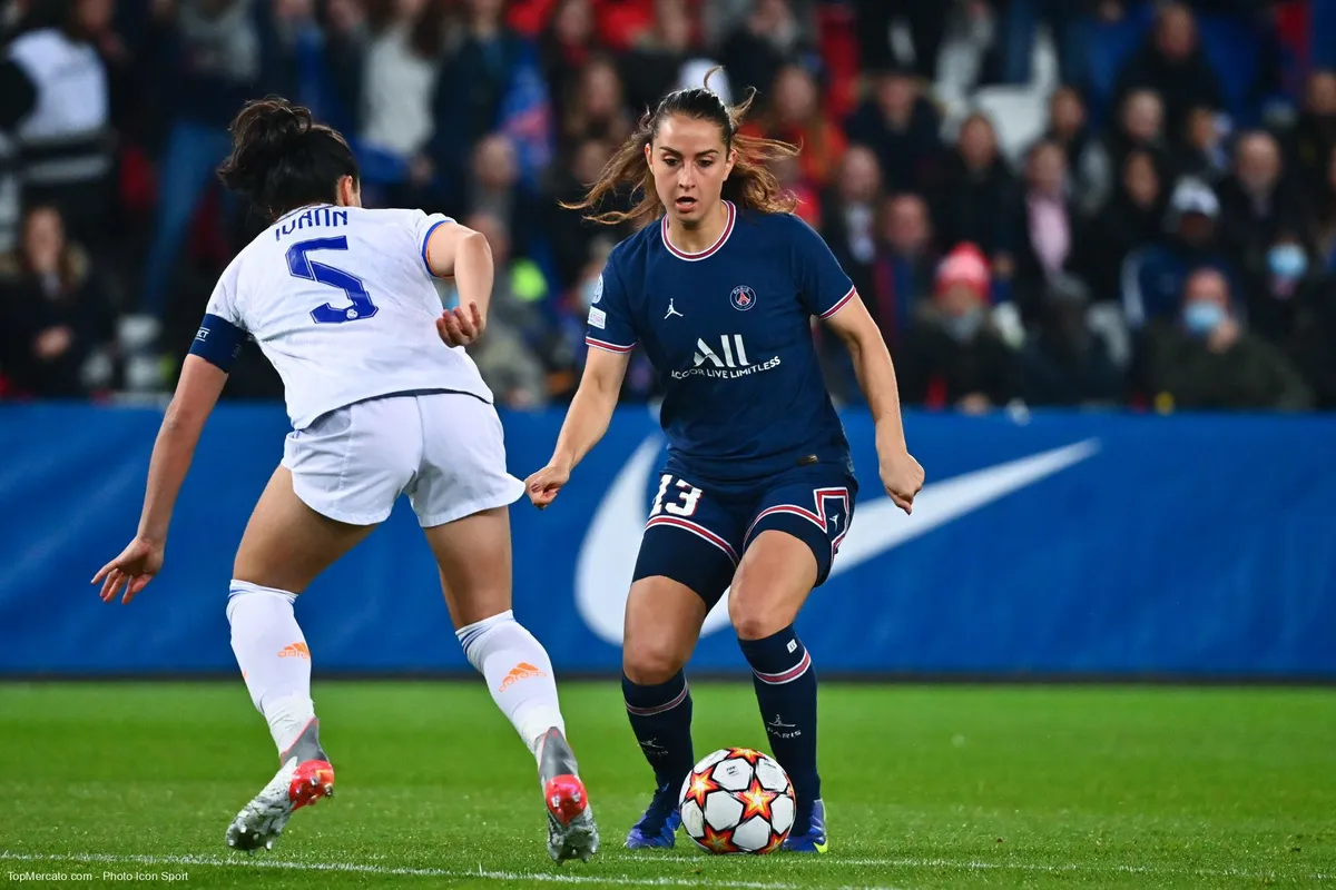 Sara Dabritz, match PSG Paris Saint-Germain-Real Madrid