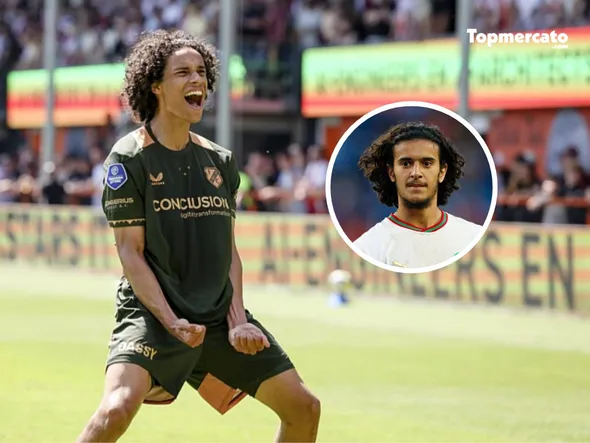 Mercato LOSC : Gjivai Zechiël, le successeur d’Ayyoub Bouaddi ? Lille a proposé 10 M€ à Feyenoord