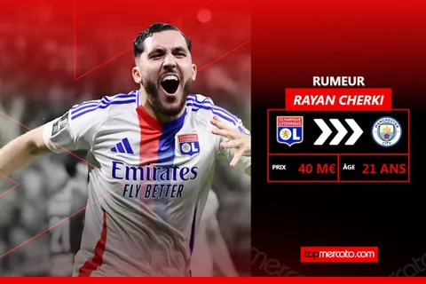 Mercato OL : quelle place pour Rayan Cherki dans les plans de Manchester City ?