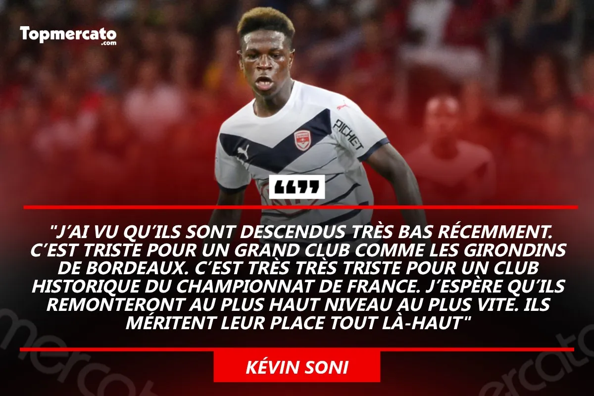 Kevin Soni, Bordeaux
