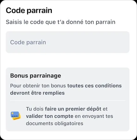 Obtenez des filleuls sur Betclic
