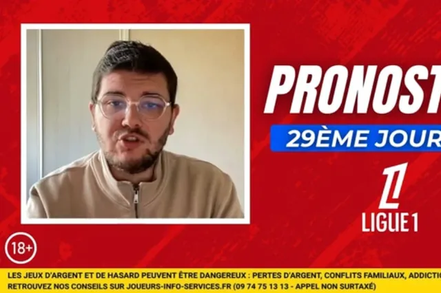 Pronostic Ligue 1 : comment gagner plus de 550€ sur la 29e journée… même sans le PSG [Vidéo]