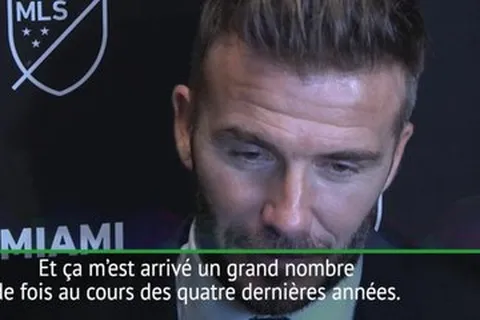 Miami, Beckham : “Beaucoup de joueurs m’ont déjà appelé”