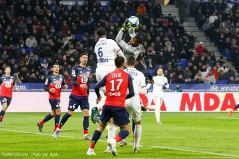 Ligue 1 : Lille s’offre l’OL au Groupama Stadium !