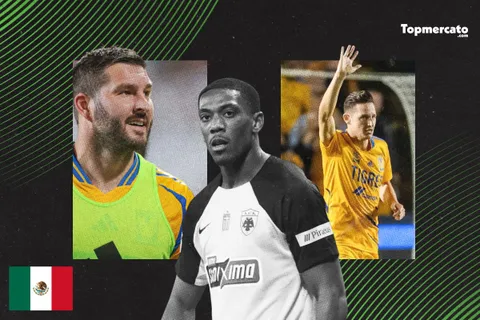 Avec Anthony Martial, ces 10 joueurs français qui ont mis le cap sur le Mexique