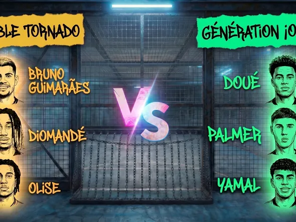 La Cage : la Dribble Tornado d’Olise face à la Generation ¡Olé! de Yamal et Doué, choisis qui va remporter la finale !