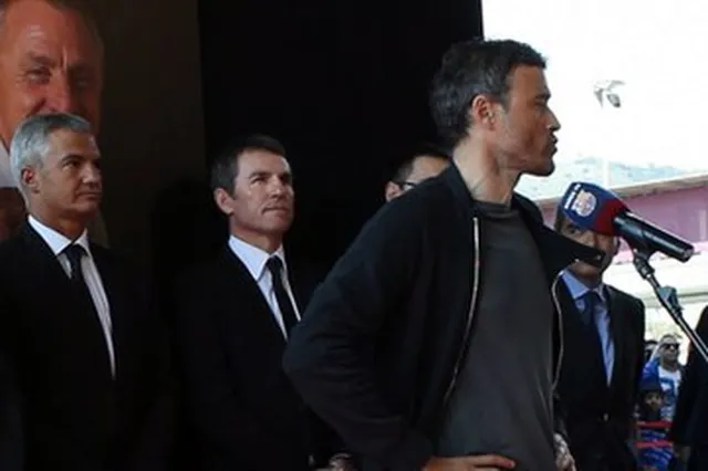 Barça : Enrique a rendu hommage à Cruyff