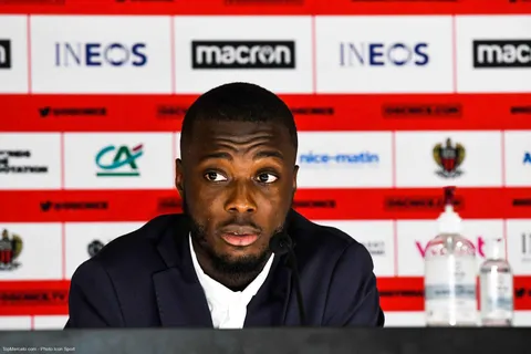 Mercato - Nice : les premiers mots de Nicolas Pépé