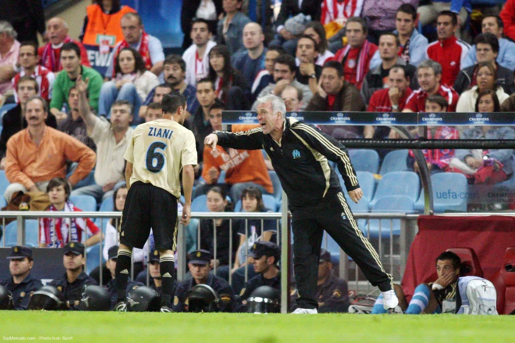 Lors de quelle défaite mémorable de l’OM en Coupe de France Eric Gerets et Karim Ziani ont eu une altercation physique dans le vestiaire, après que le Belge ait décidé de remplacer l’Algérien à la mi-temps du match ?