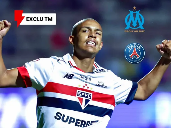 Mercato OM-PSG : “il a fait mieux qu’Endrick, mais le manque d’opportunités le rend malheureux”… Qui est Ryan Francisco que se disputent Paris et Marseille