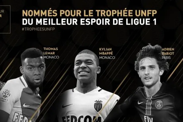 Trophées UNFP : les 4 nommés au prix du meilleur espoir de la L1