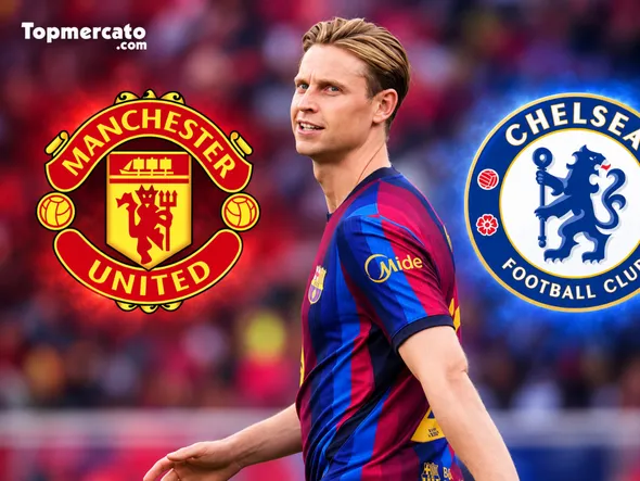 Mercato Barça : Manchester United et Chelsea refroidis par le même problème avec De Jong